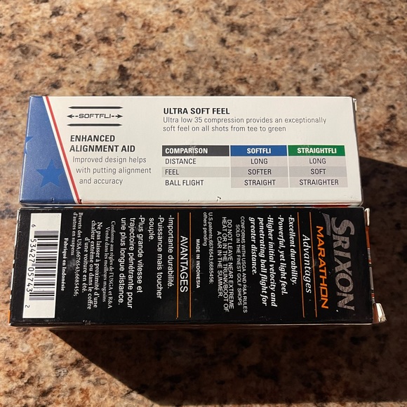 6 New Golf Balls - Picture 2 of 7